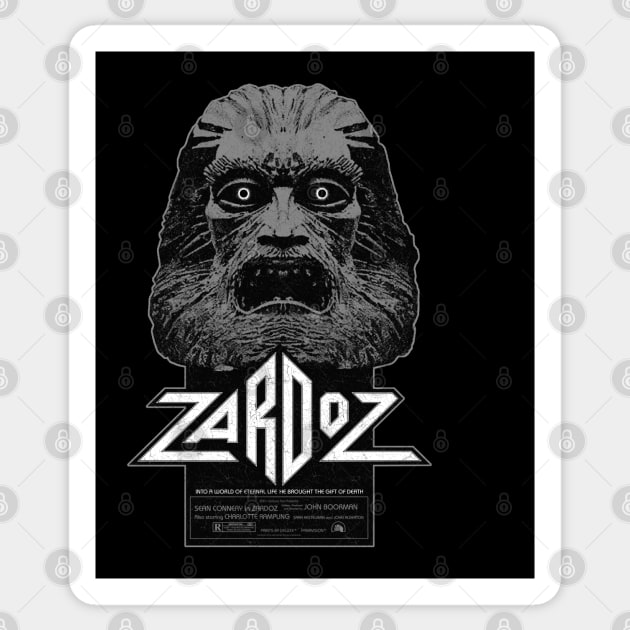 ZARDOZ Sticker by Aries Custom Graphics